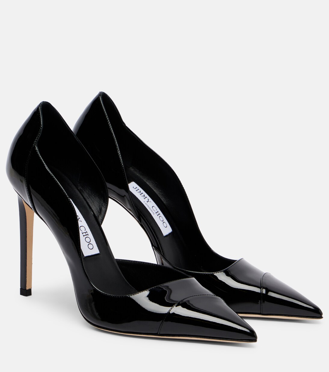 Brigitte 100 patent leather pumps | Jimmy Choo