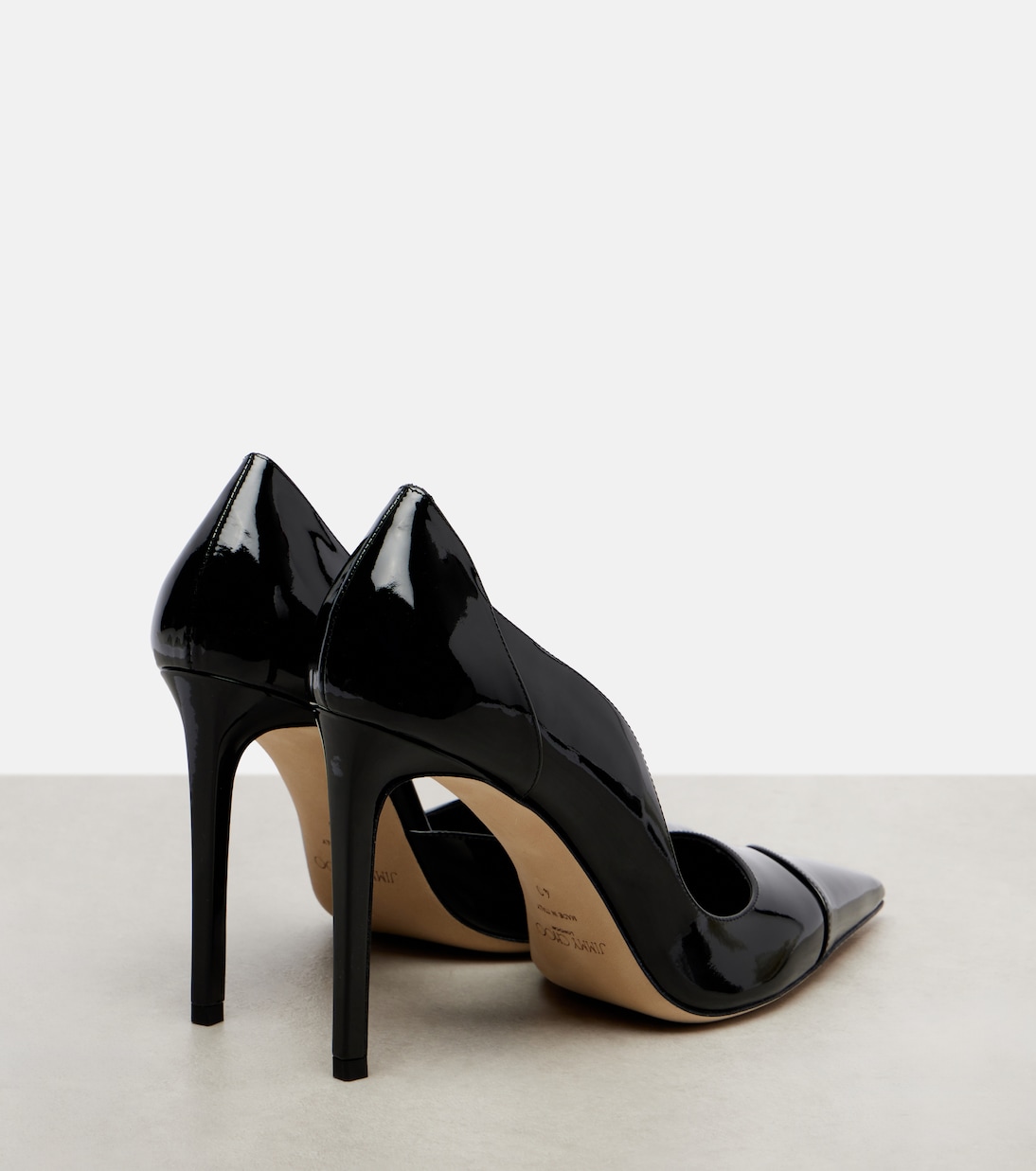 Brigitte 100 patent leather pumps | Jimmy Choo