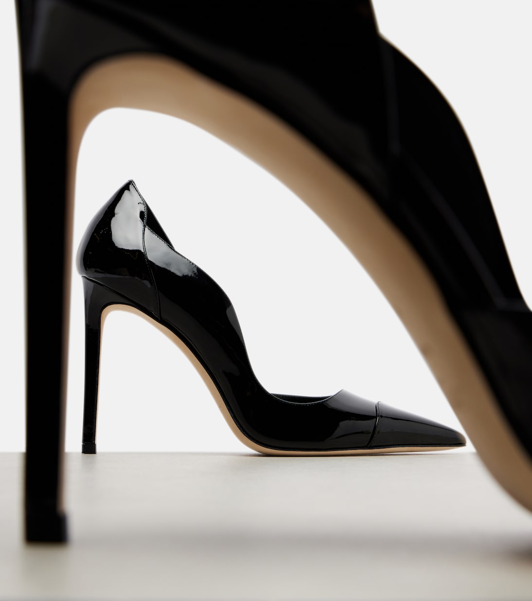 Brigitte 100 patent leather pumps | Jimmy Choo