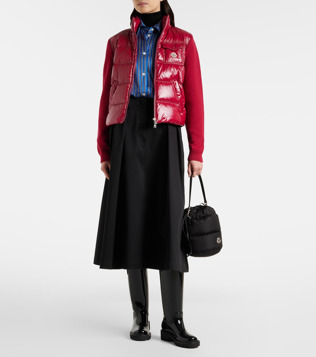 Daunenjacke aus Schurwolle | Moncler