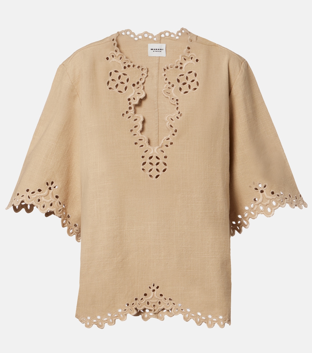 Shana embroidered cotton top | Marant Etoile