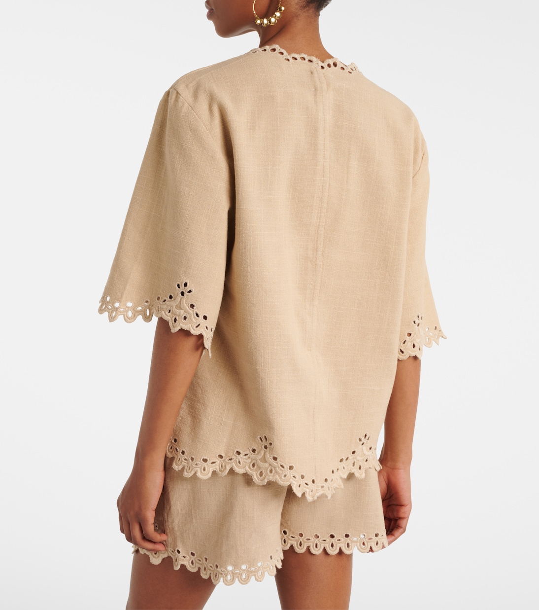 Shana embroidered cotton top | Marant Etoile