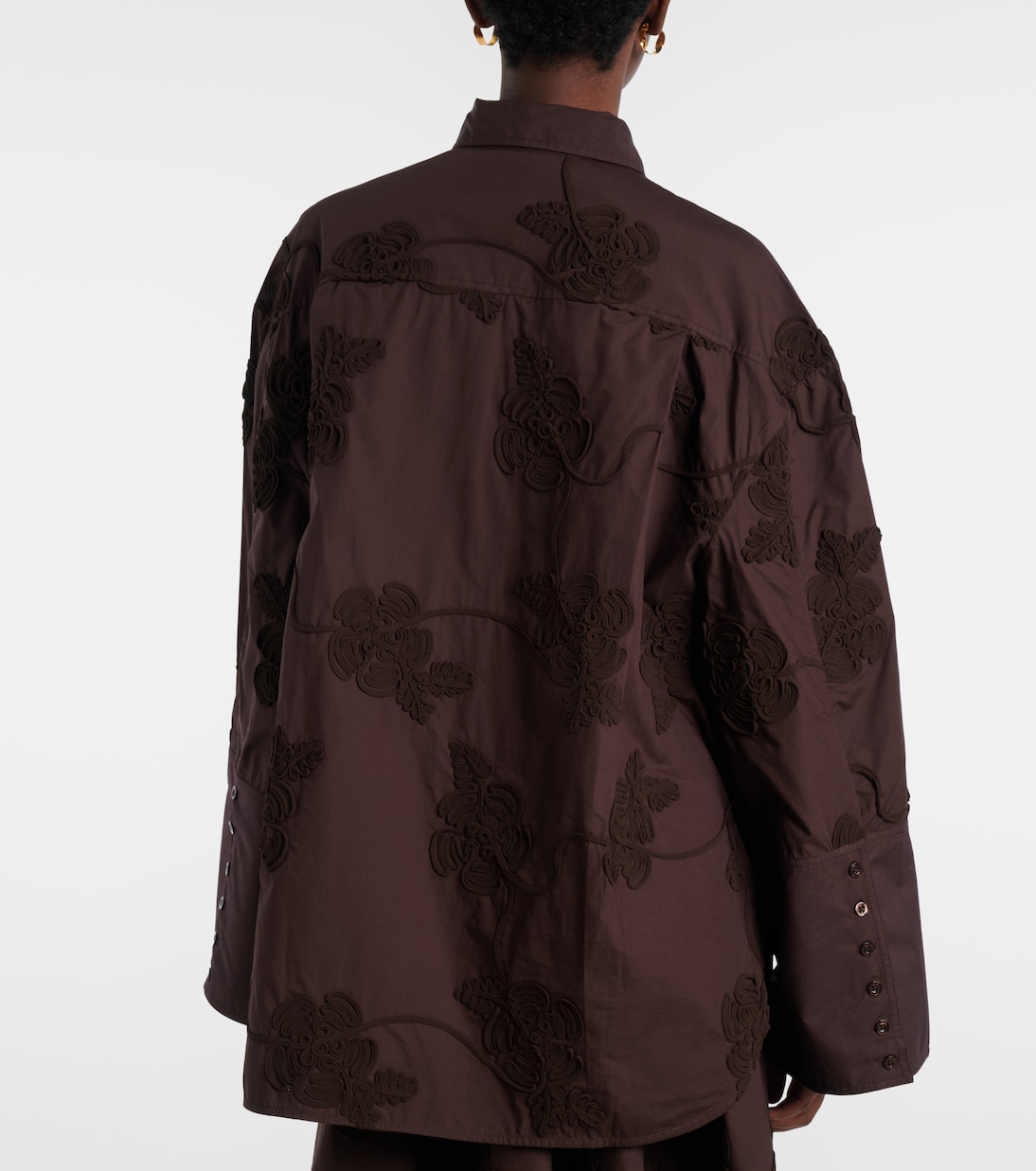 Chemise Lipy brodée en coton | Rotate