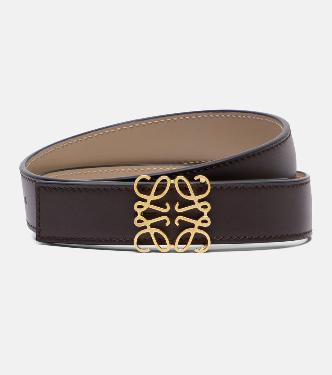Anagram leather belt | Loewe