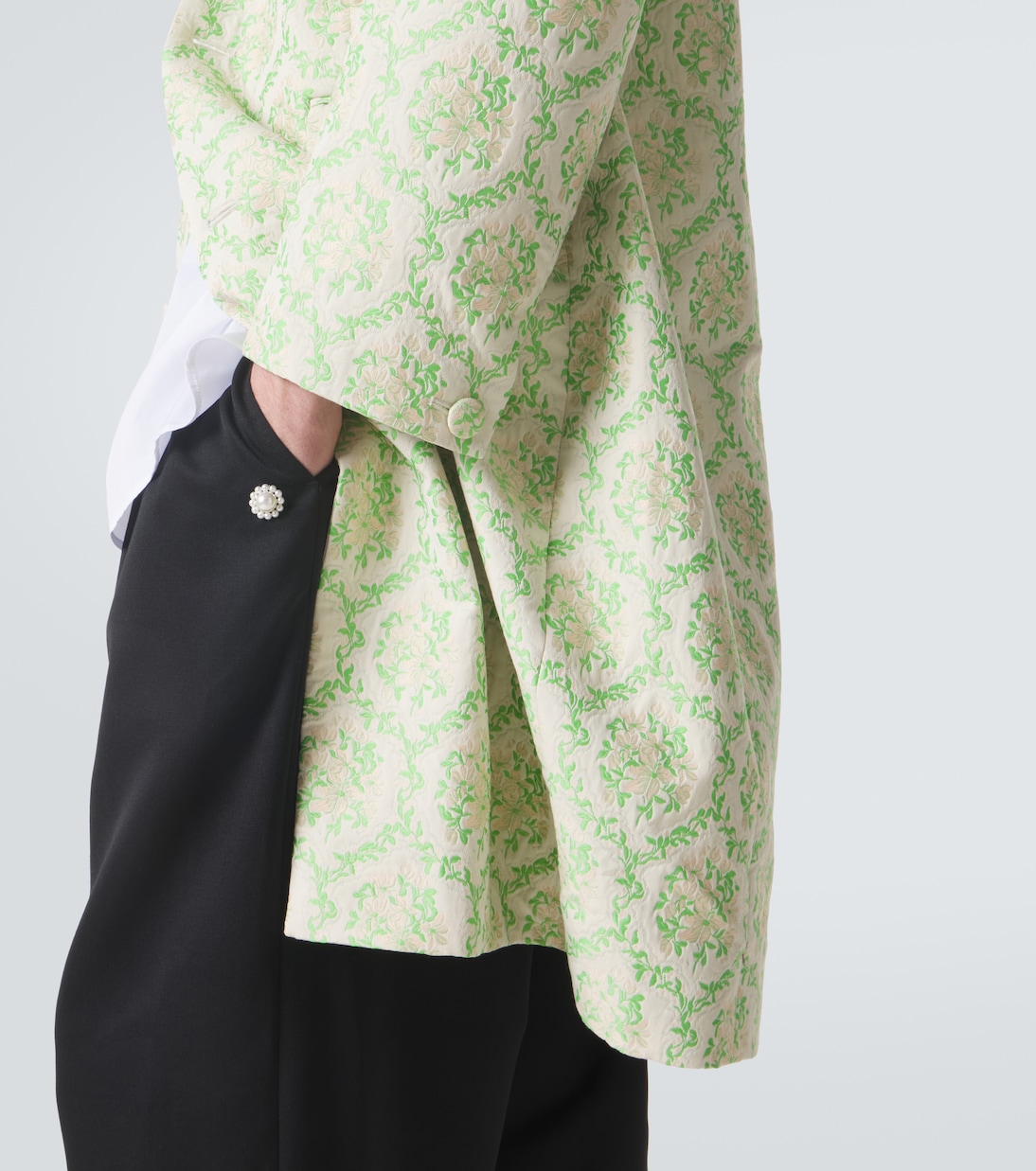Mantel aus Jacquard | Simone Rocha