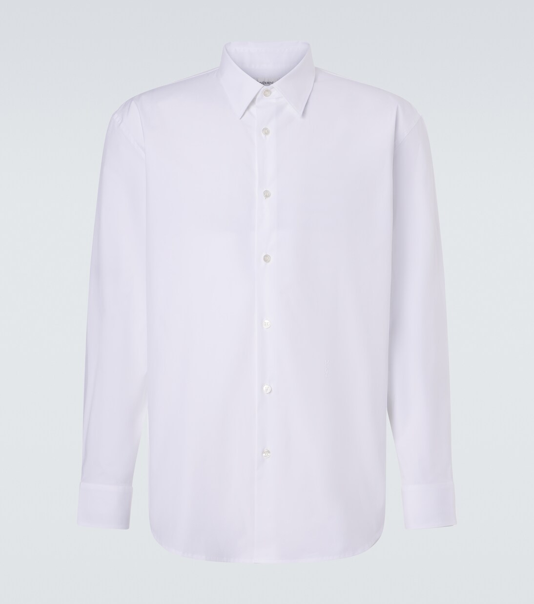 Cassandre cotton-blend poplin shirt | Saint Laurent