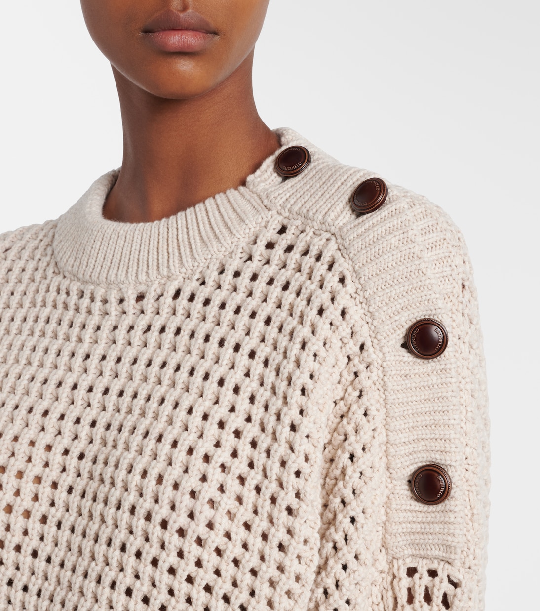 Jersey en mezcla de algodón | Brunello Cucinelli