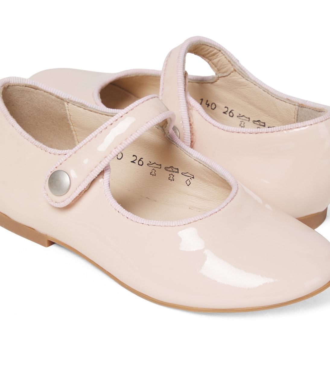 Daisy patent leather Mary Jane flats | Pom d'Api