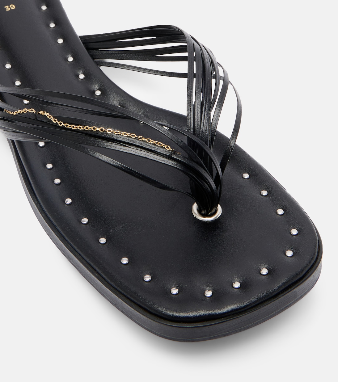Leather thong sandals | Sacai