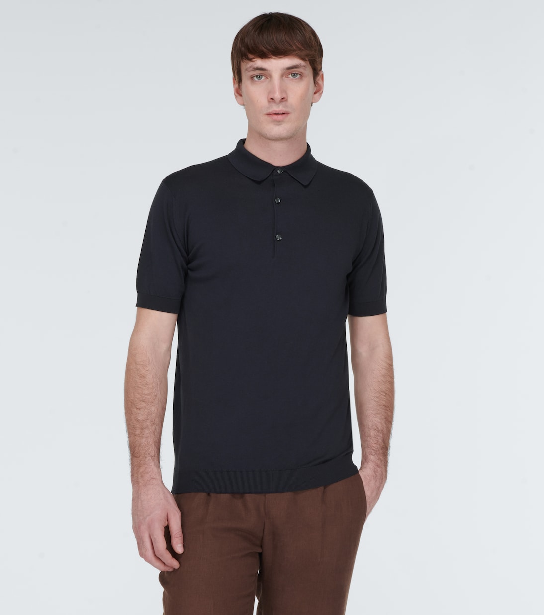 Polo Adrian manches courtes | John Smedley