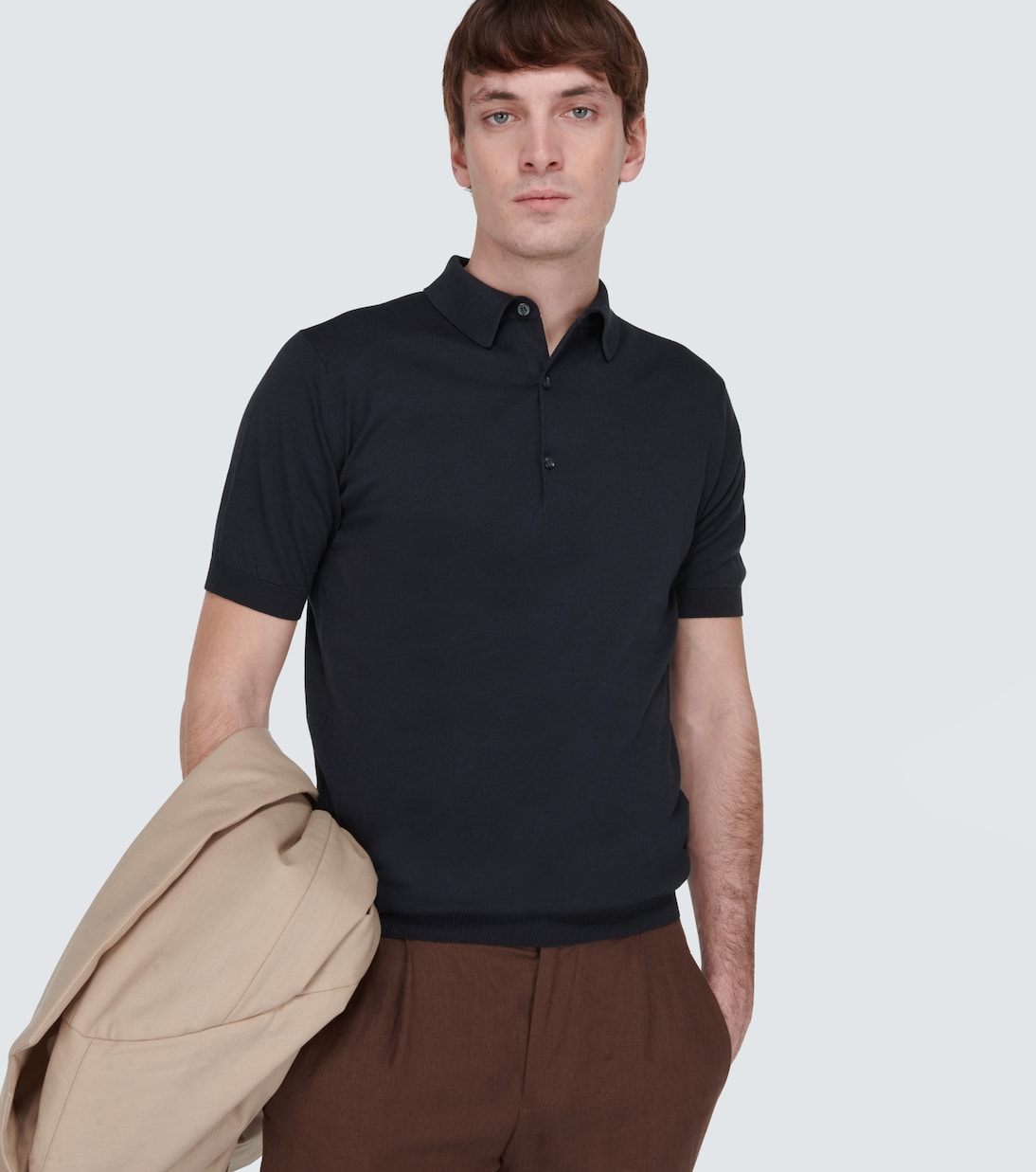 Polo Adrian manches courtes | John Smedley