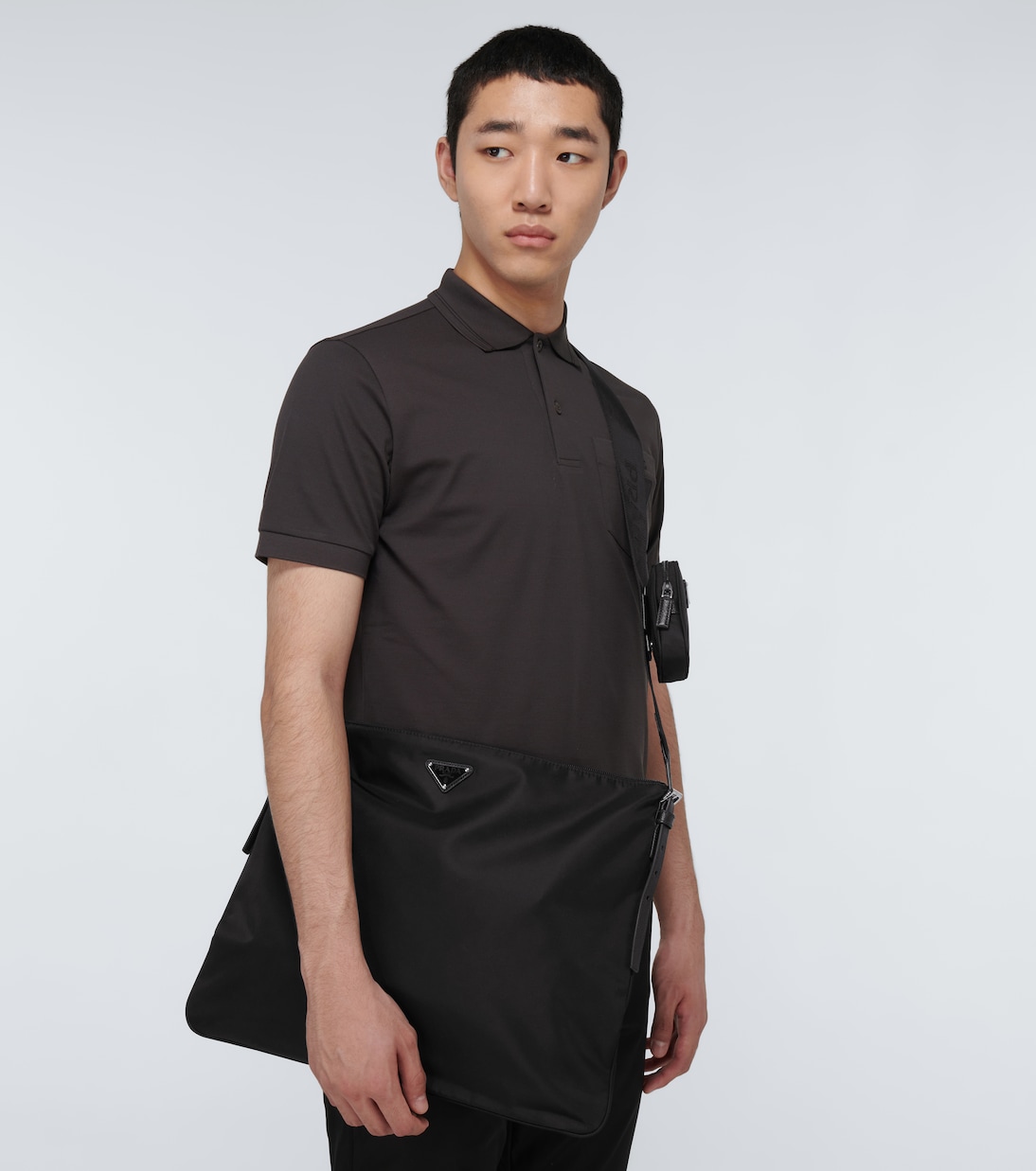 Borsa a tracolla in nylon | Prada