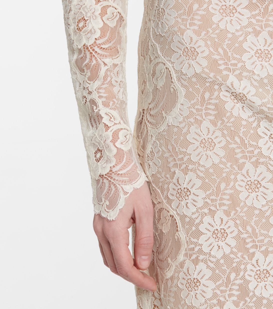 Vestido corto de encaje | Stella McCartney
