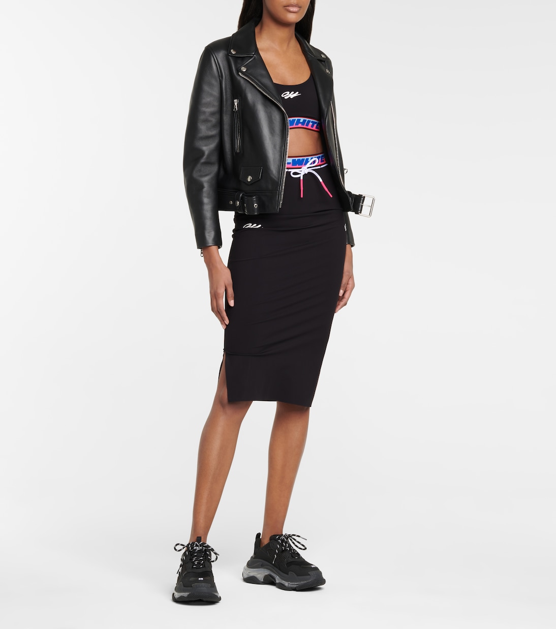 Logo sports bra | Off-White