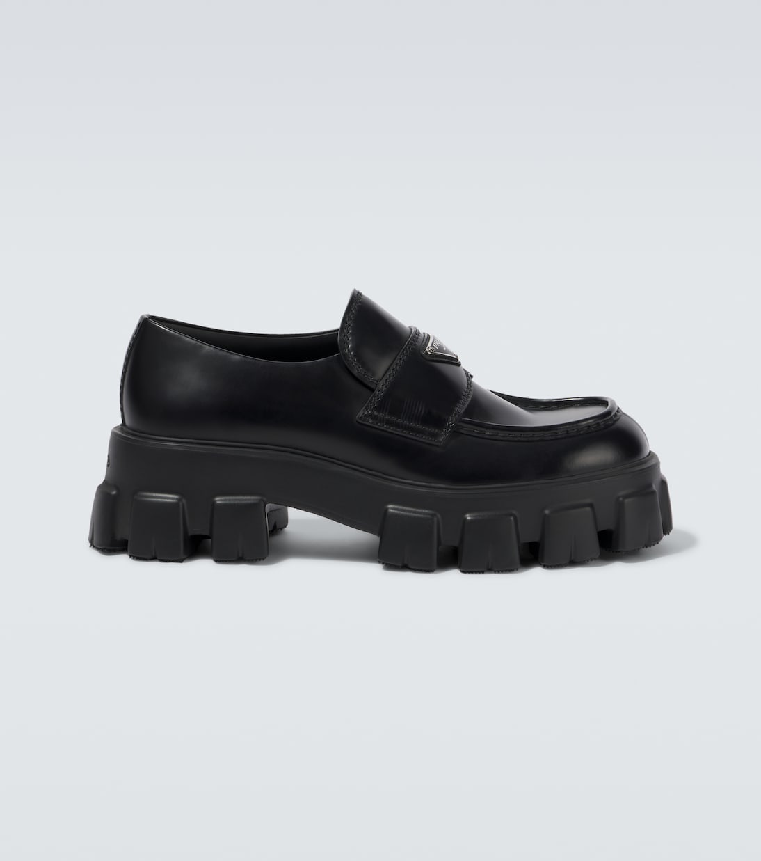 Mocassini Monolith in pelle | Prada