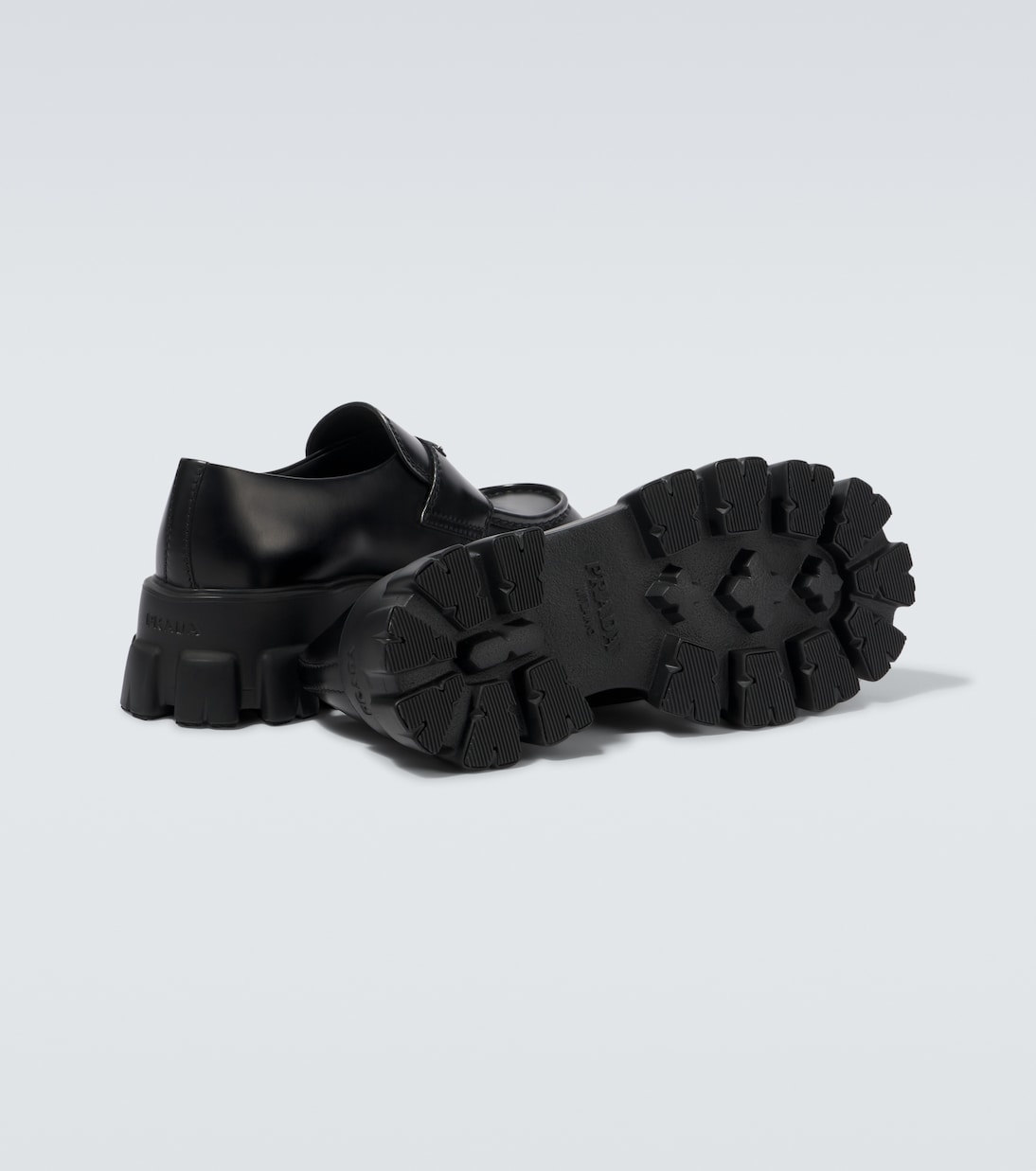 Mocassini Monolith in pelle | Prada