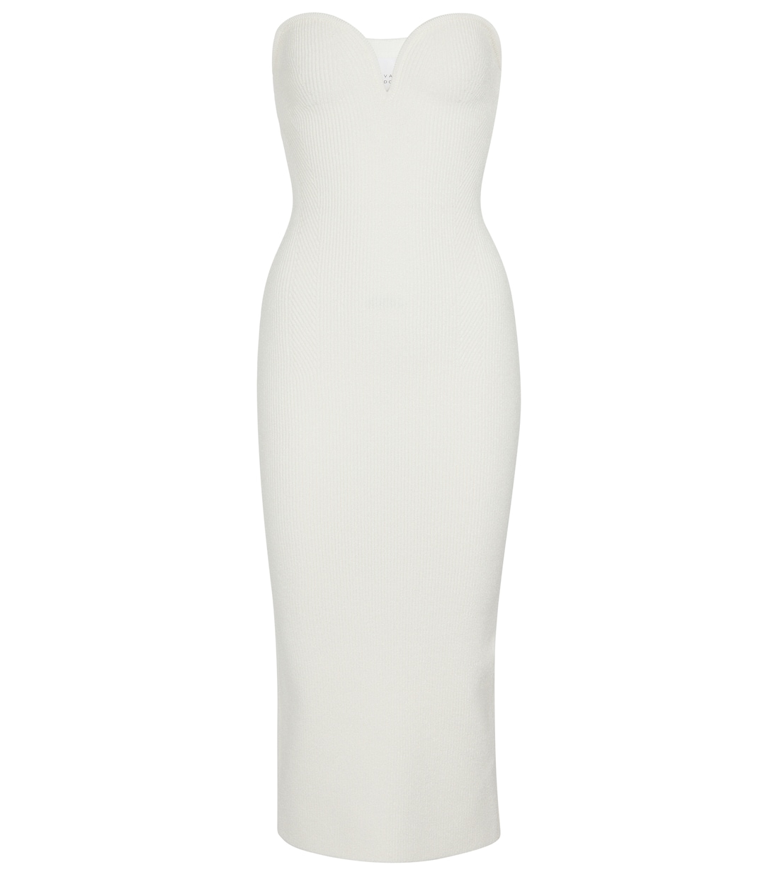 Thalia strapless midi dress | Galvan