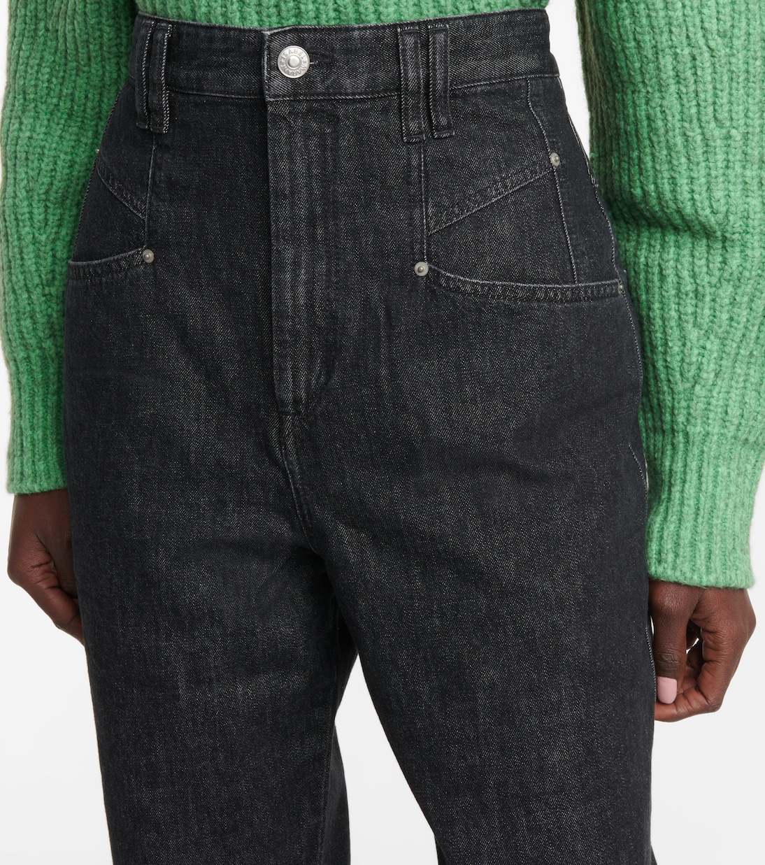 Jeans regular Dipadela a vita alta | Isabel Marant