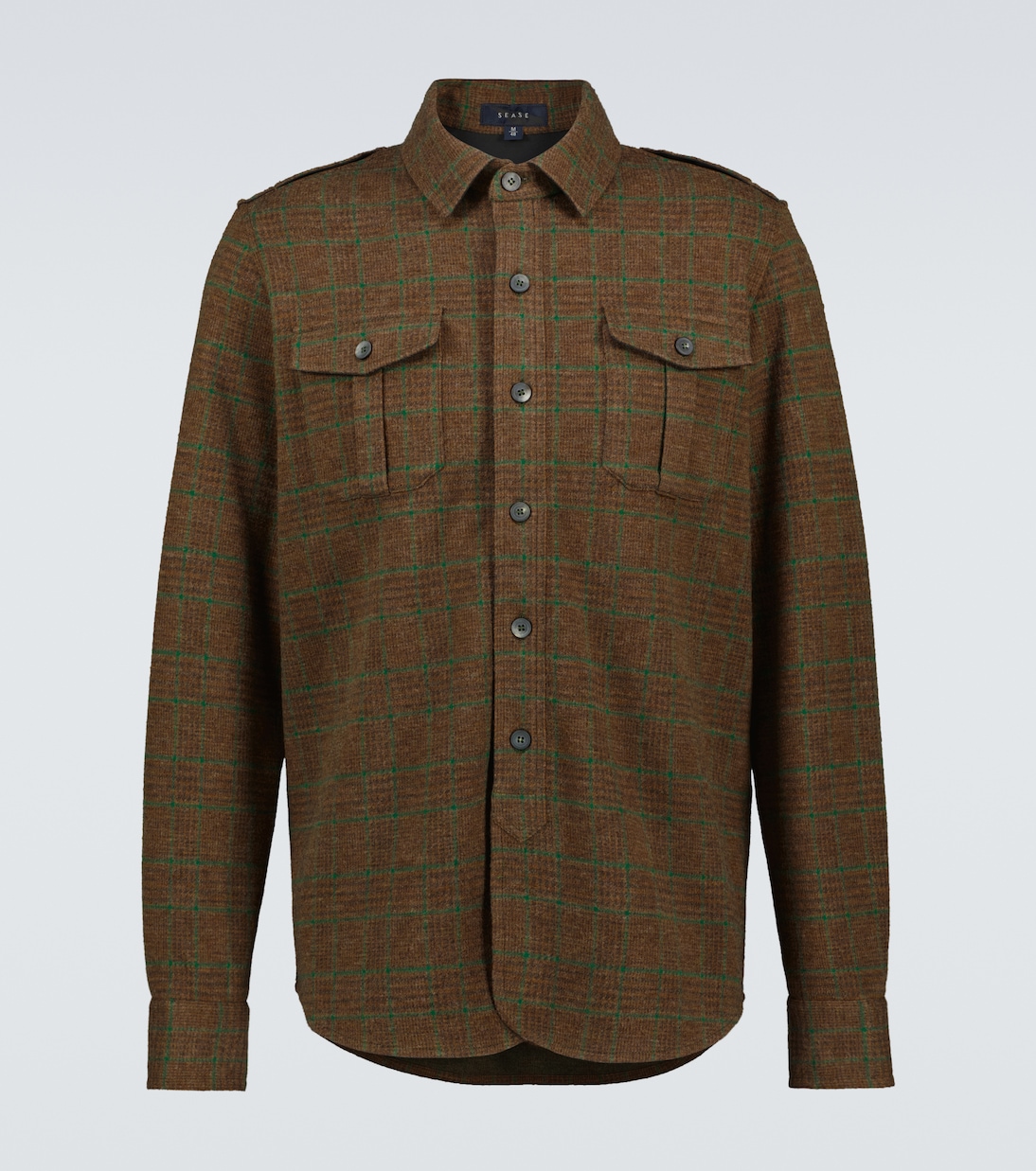 Hemdjacke aus Schurwolle | Sease