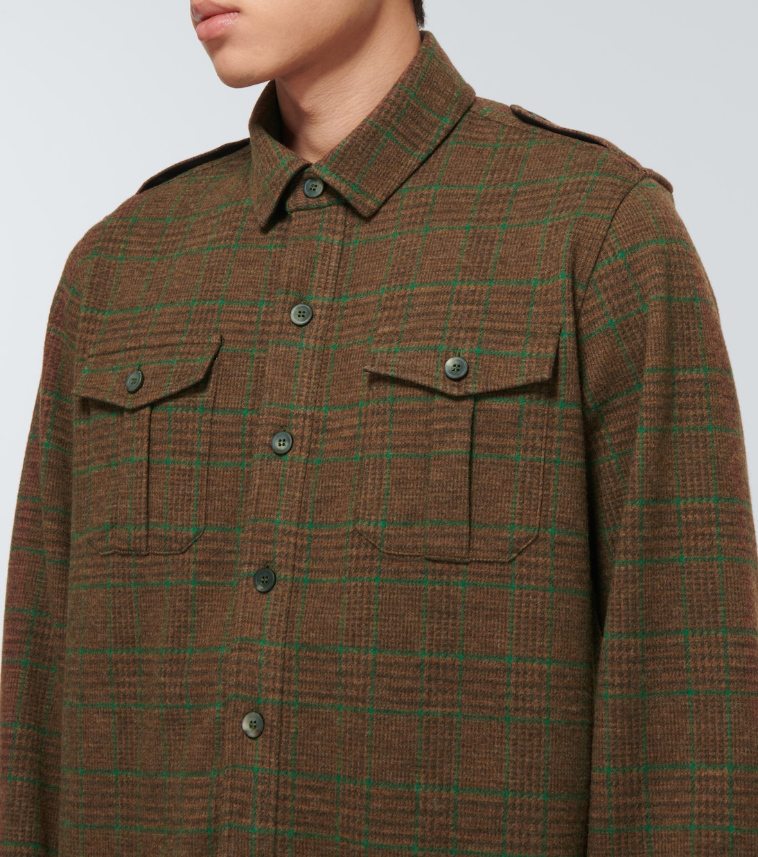 Hemdjacke aus Schurwolle | Sease