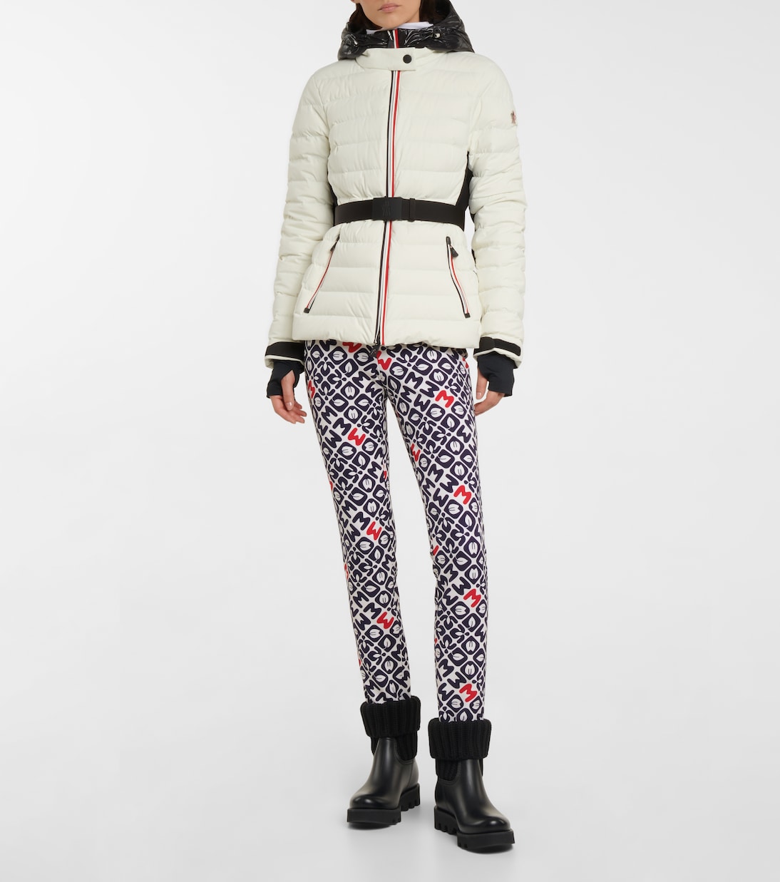 Pantalones con fuseau de tiro alto | Moncler Grenoble