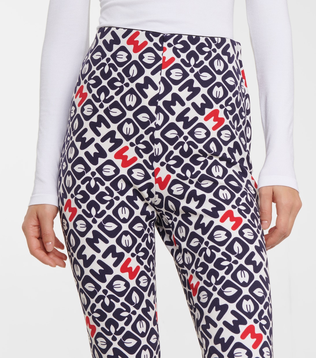 Pantalones con fuseau de tiro alto | Moncler Grenoble