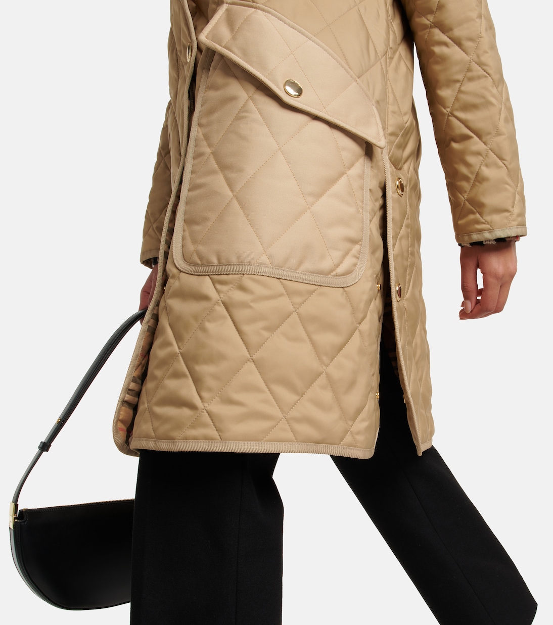 Manteau matelassé à capuche | Burberry