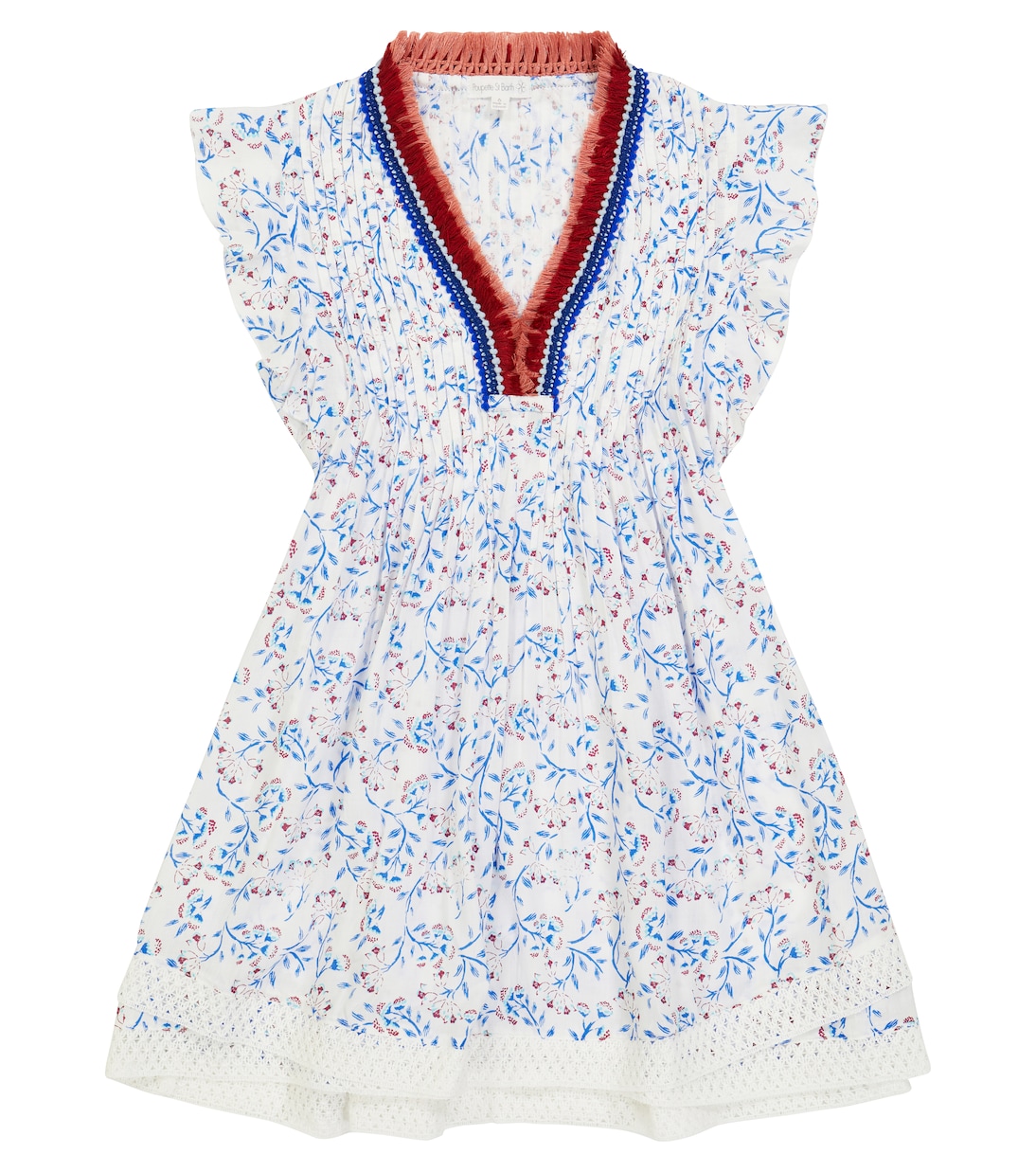 Sasha floral minidress | Poupette St Barth Kids