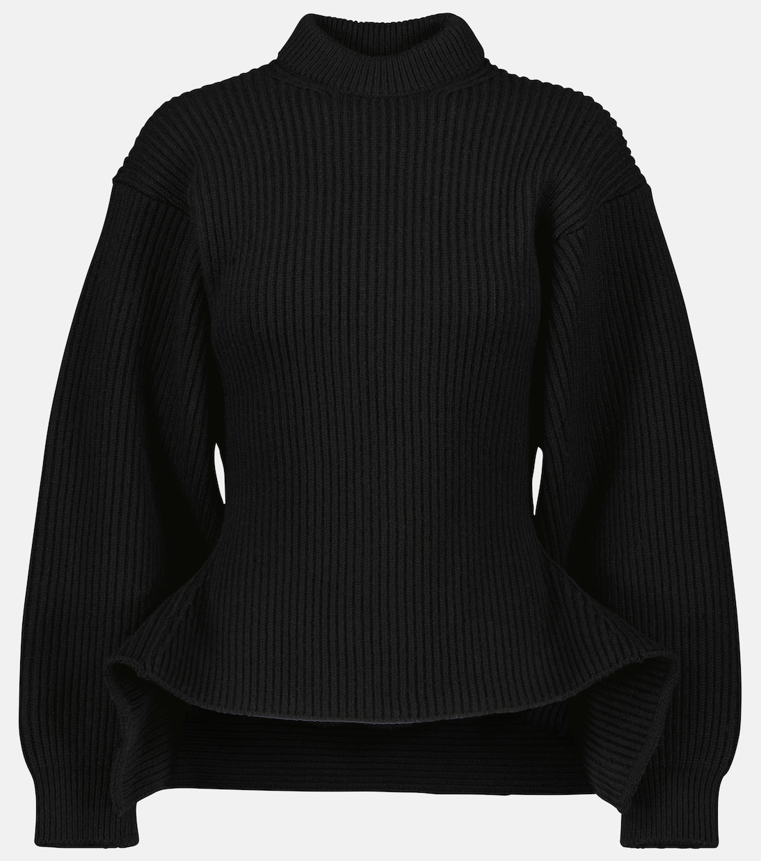 Ribbed-knit wool-blend sweater | Alaïa