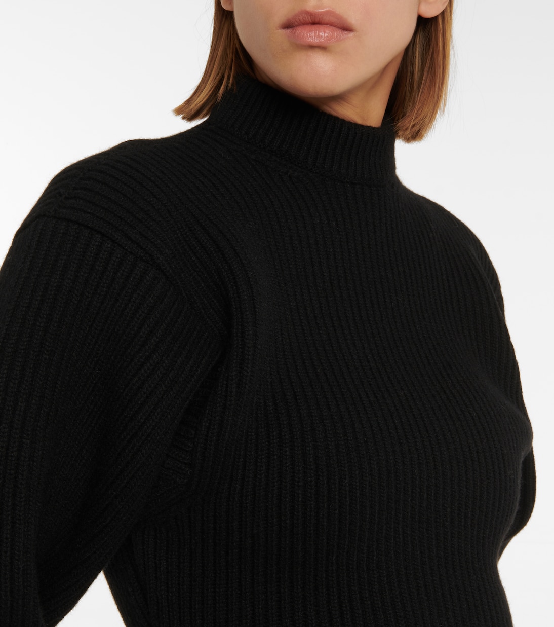 Ribbed-knit wool-blend sweater | Alaïa