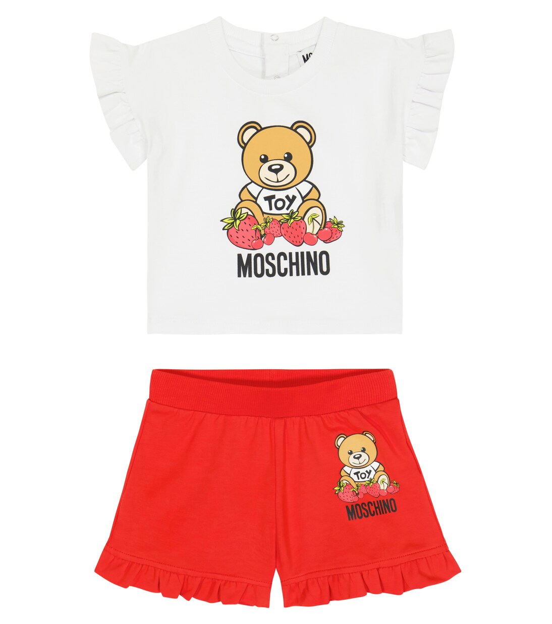 Bébé – Ensemble t-shirt et short imprimés | Moschino Kids