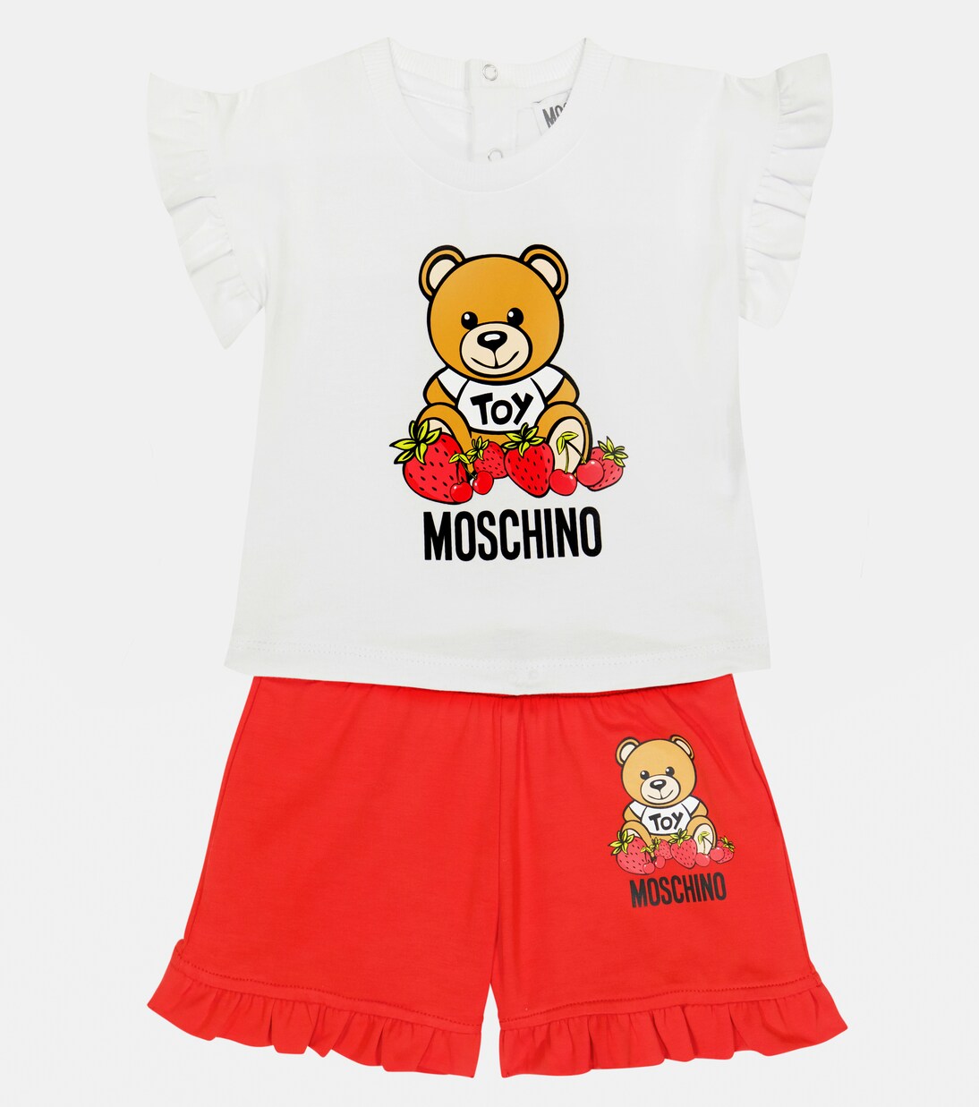 Bébé – Ensemble t-shirt et short imprimés | Moschino Kids