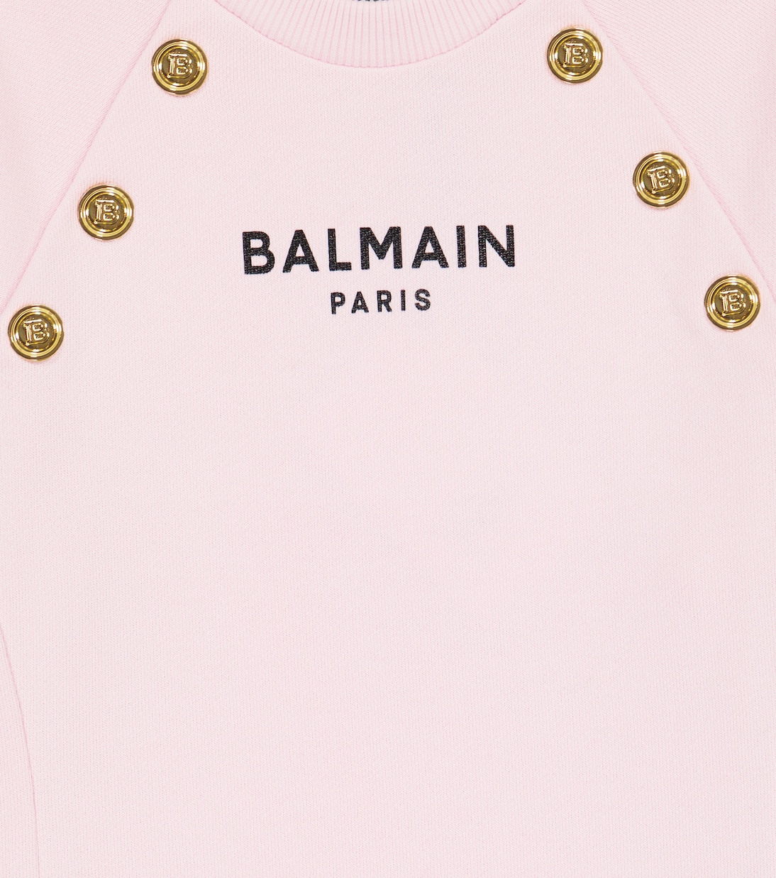 Kleid aus Baumwolle | Balmain Kids