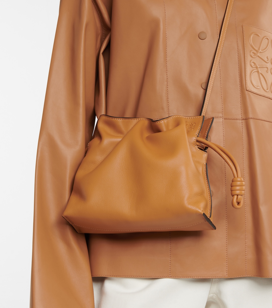 Flamenco Mini leather clutch | Loewe