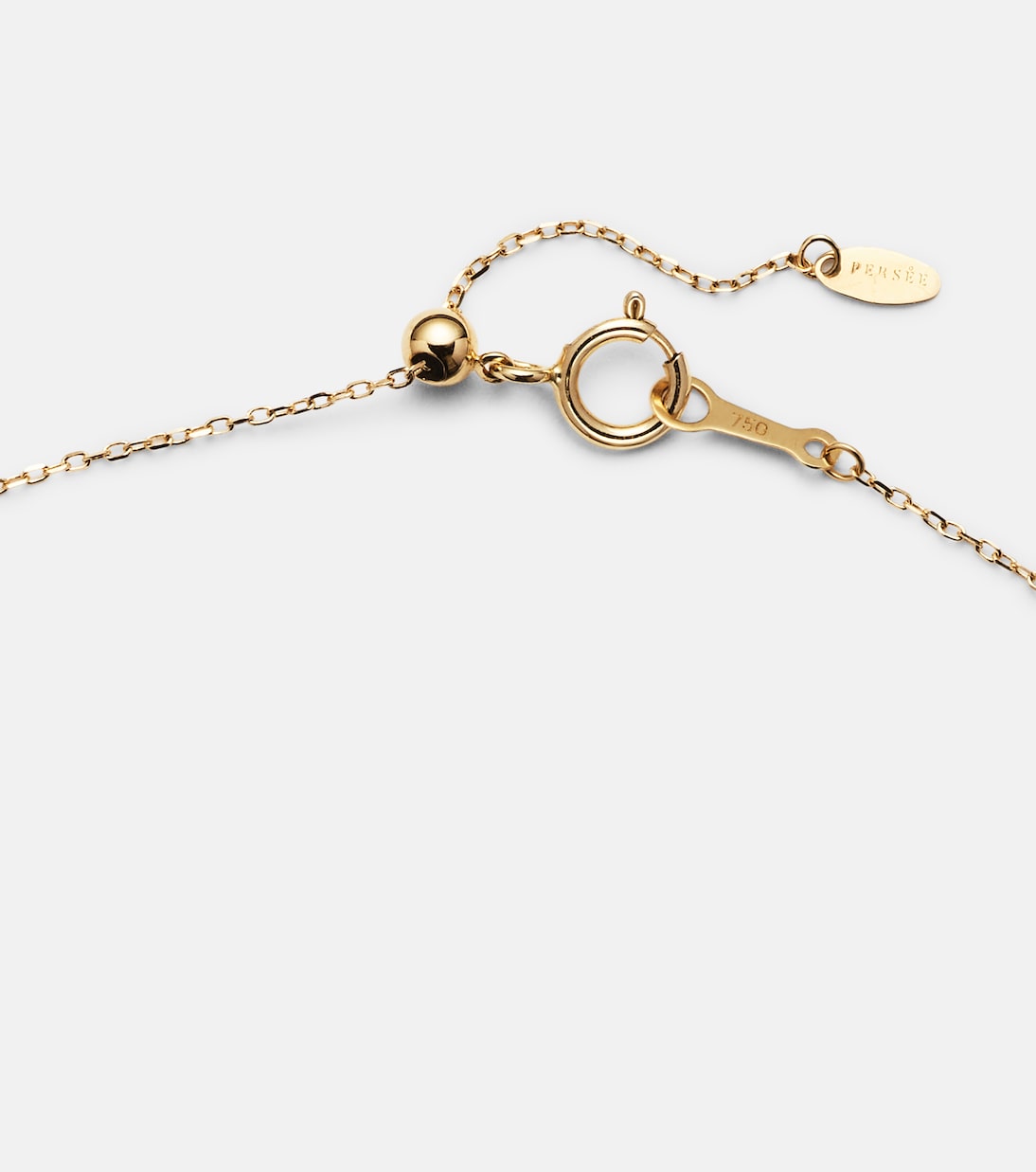 Collier Around the Words en or 18 ct et diamants | Persée