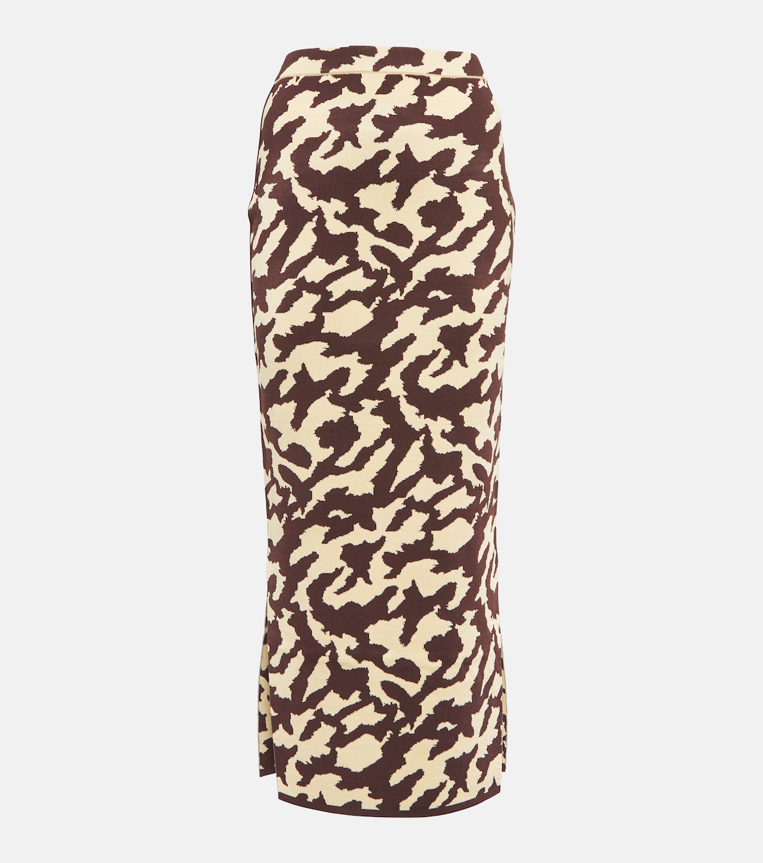 Falda midi Jenny con intarsia | Nanushka