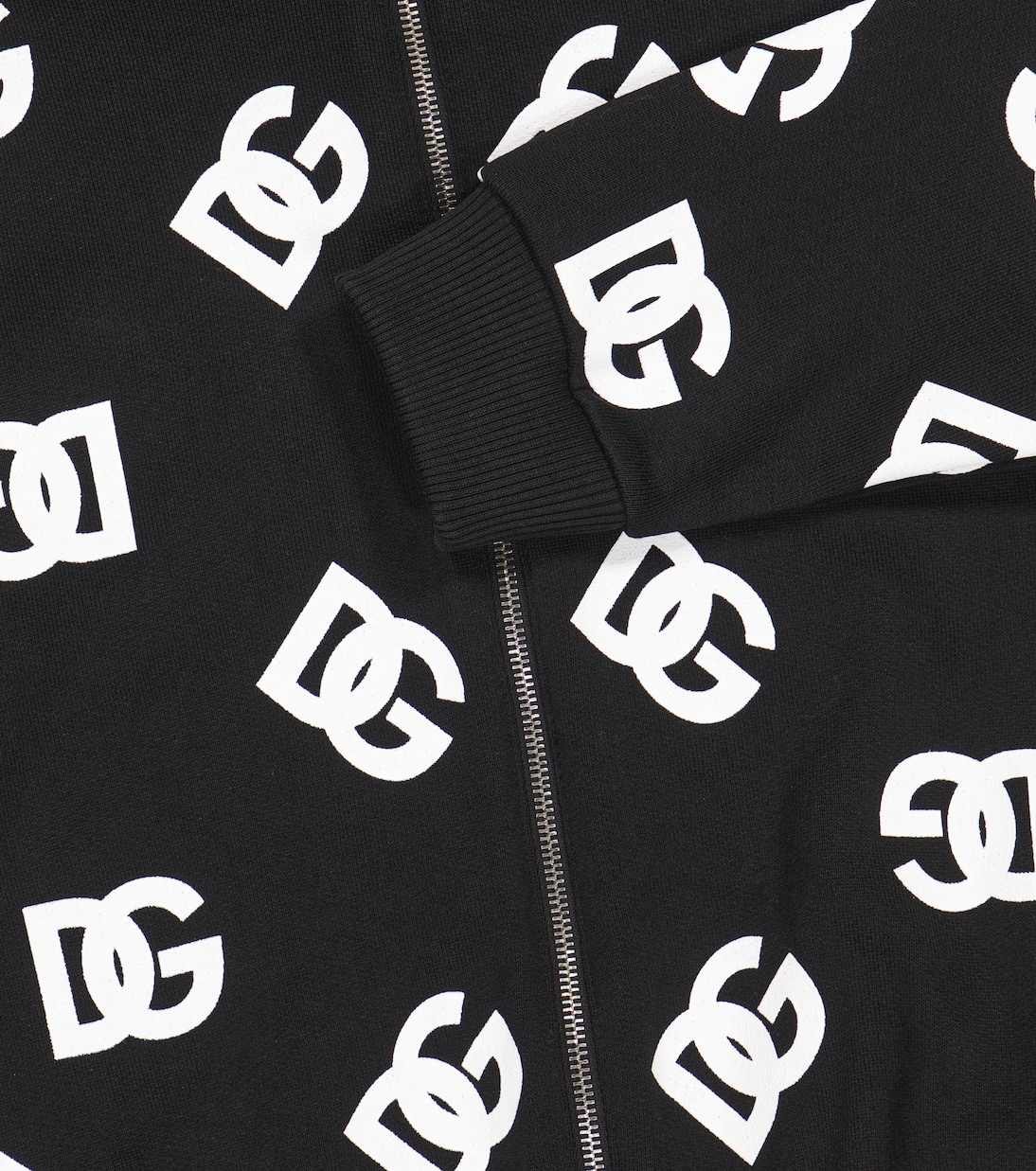 Kapuzenjacke DG aus Baumwolle | Dolce&Gabbana Kids