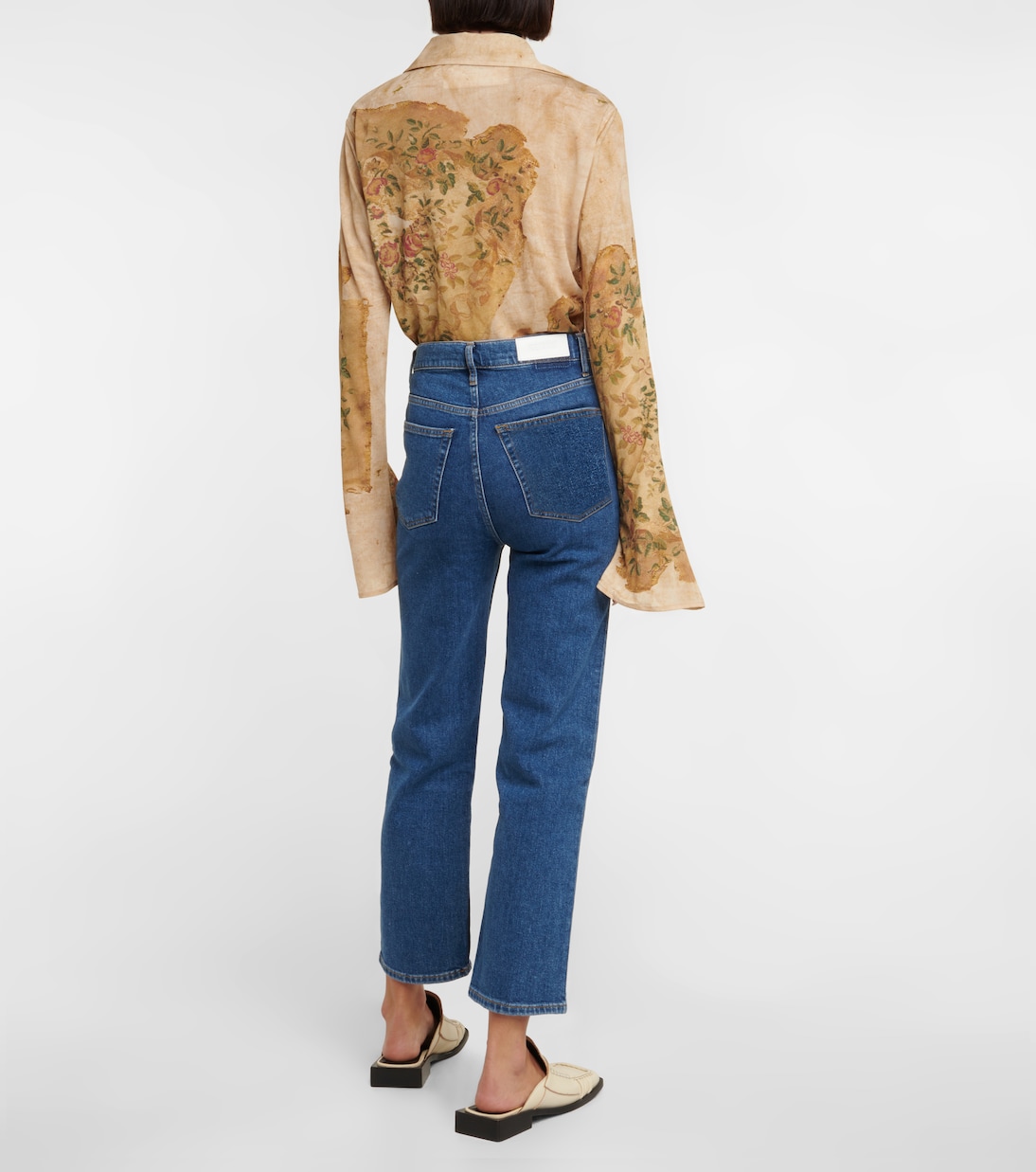 70s Stove Pipe high-rise jeans | Re/Done
