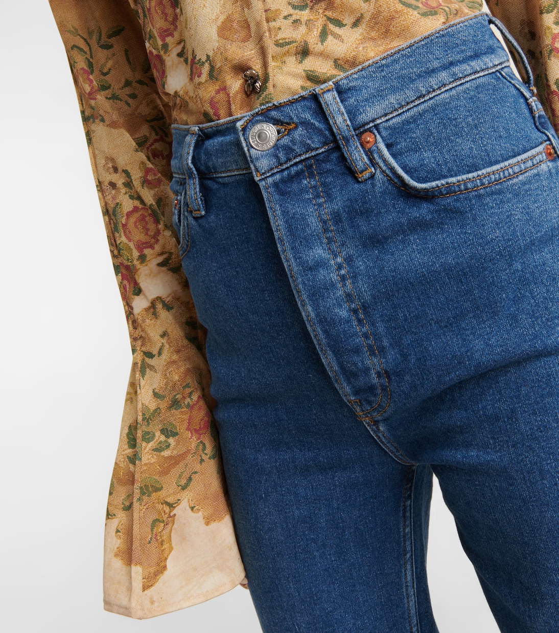 70s Stove Pipe high-rise jeans | Re/Done