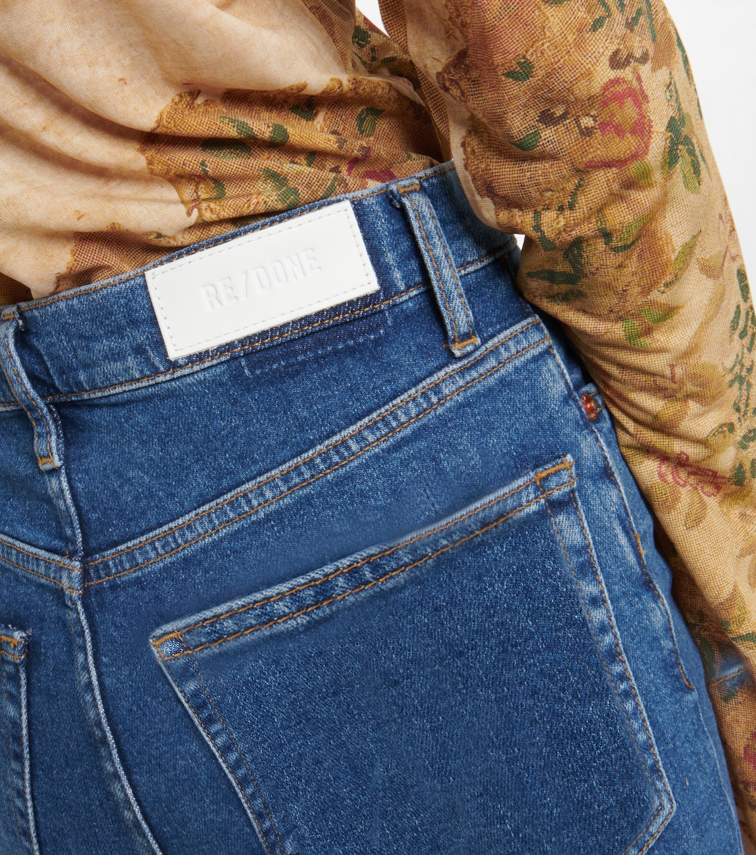 70s Stove Pipe high-rise jeans | Re/Done
