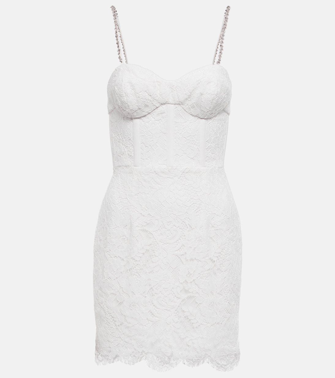 Hariet bustier lace minidress | Rebecca Vallance