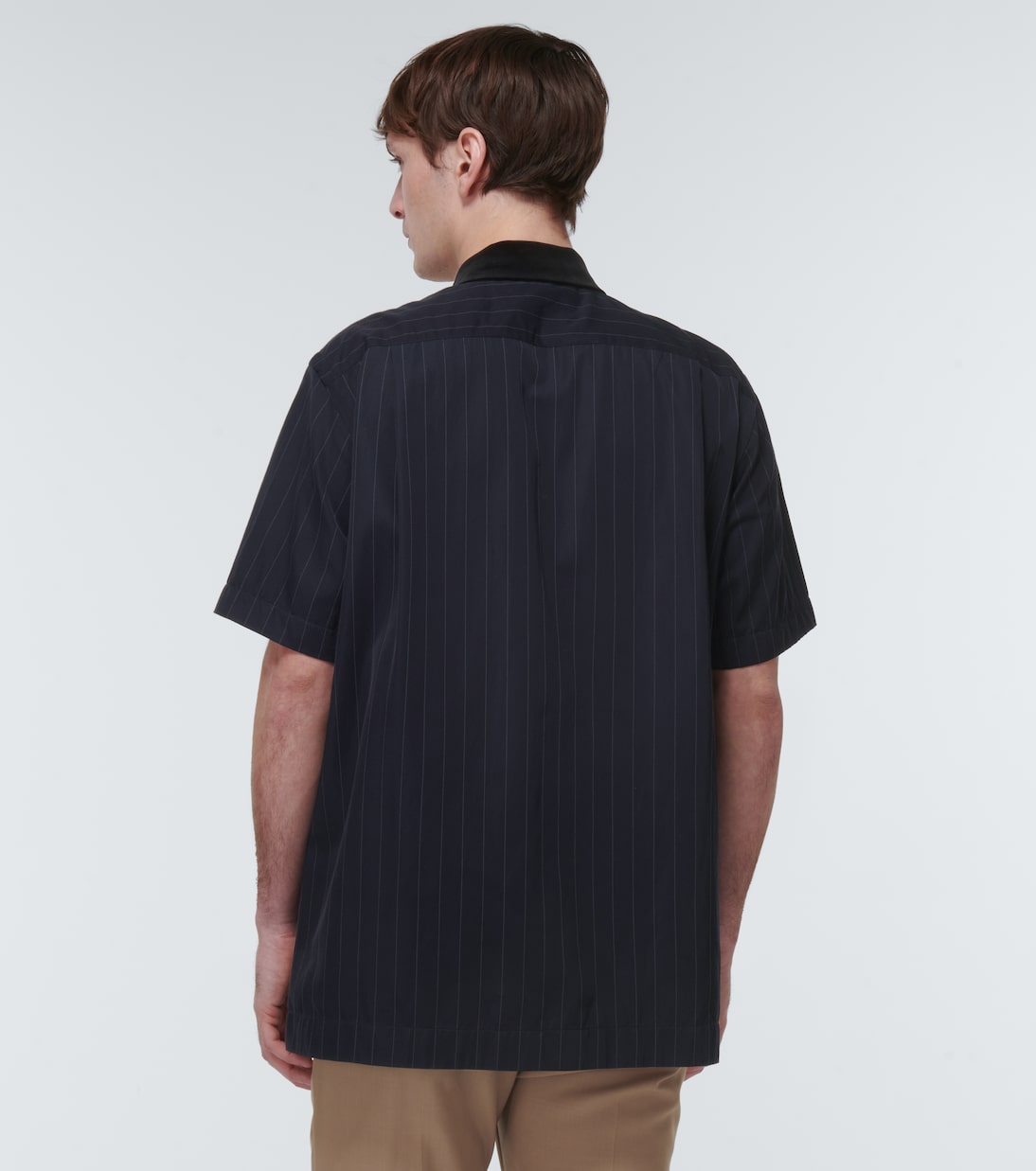 Chemise rayée en sergé | Sacai