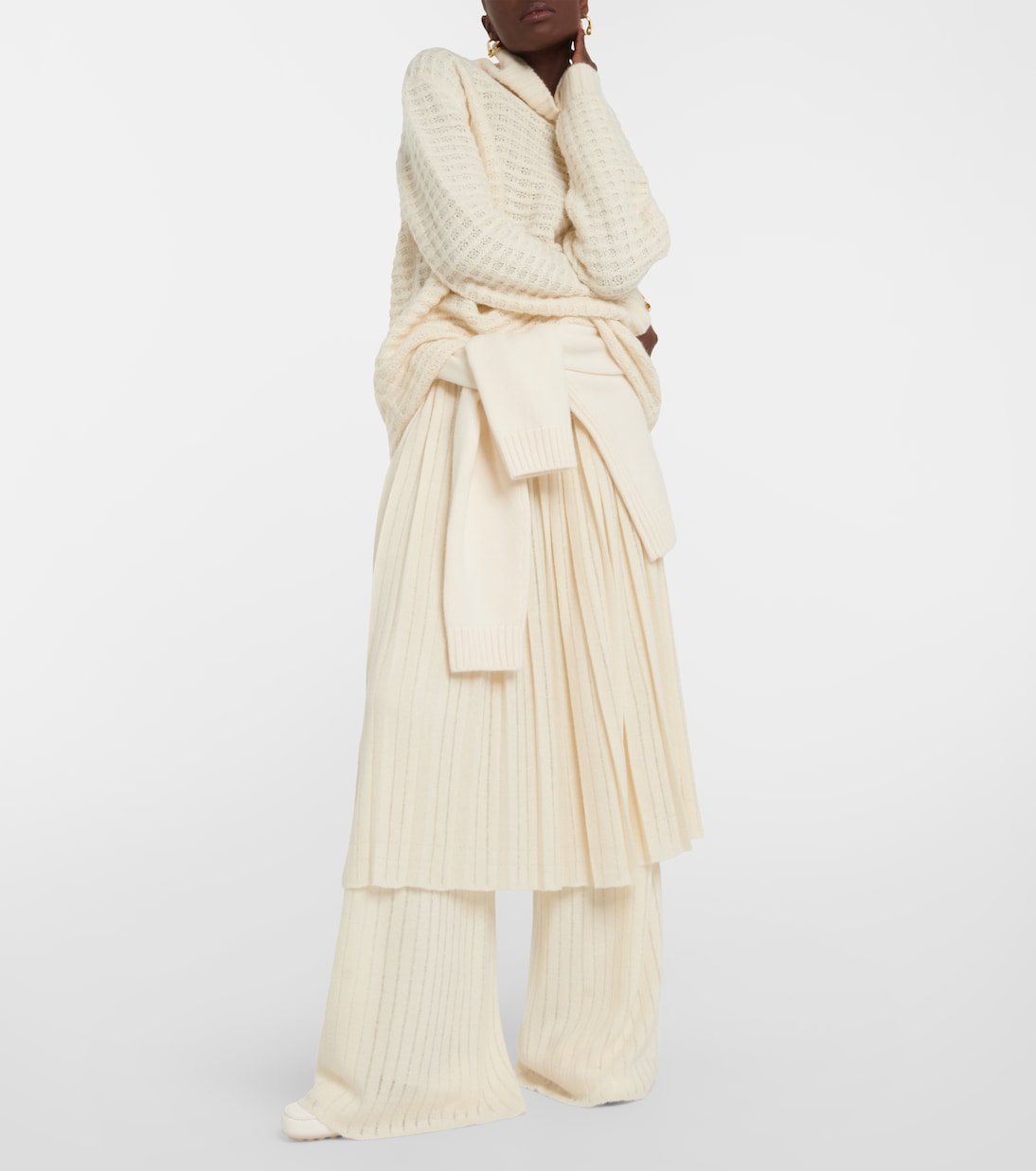 Pantalones de Lujo en Cachemira y Seda para Jóvenes Modernos – Colección Gaiole