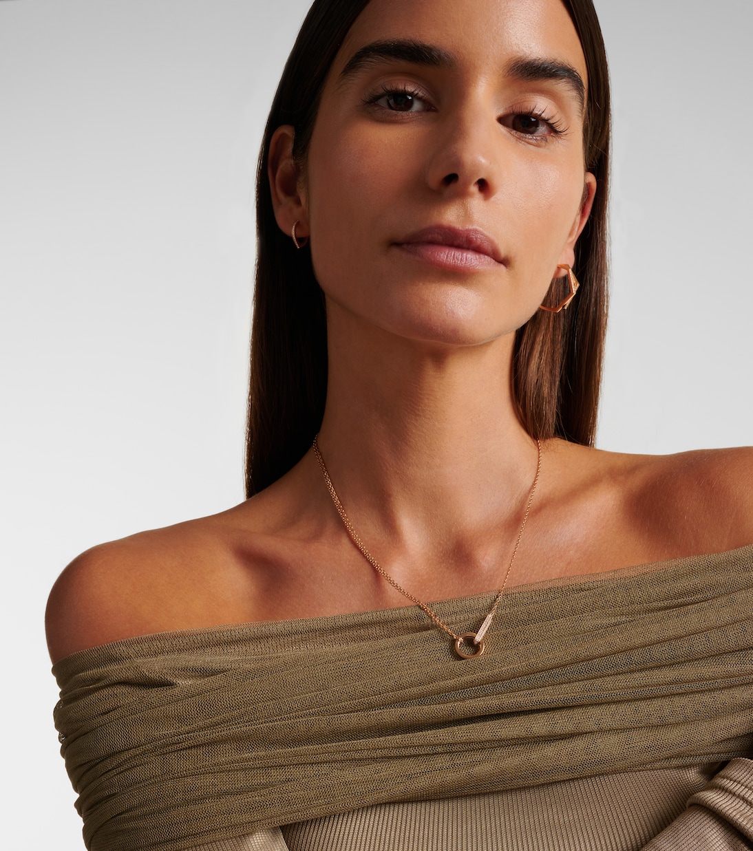 Collier Berbere or rose 18 ct et diamants | Repossi