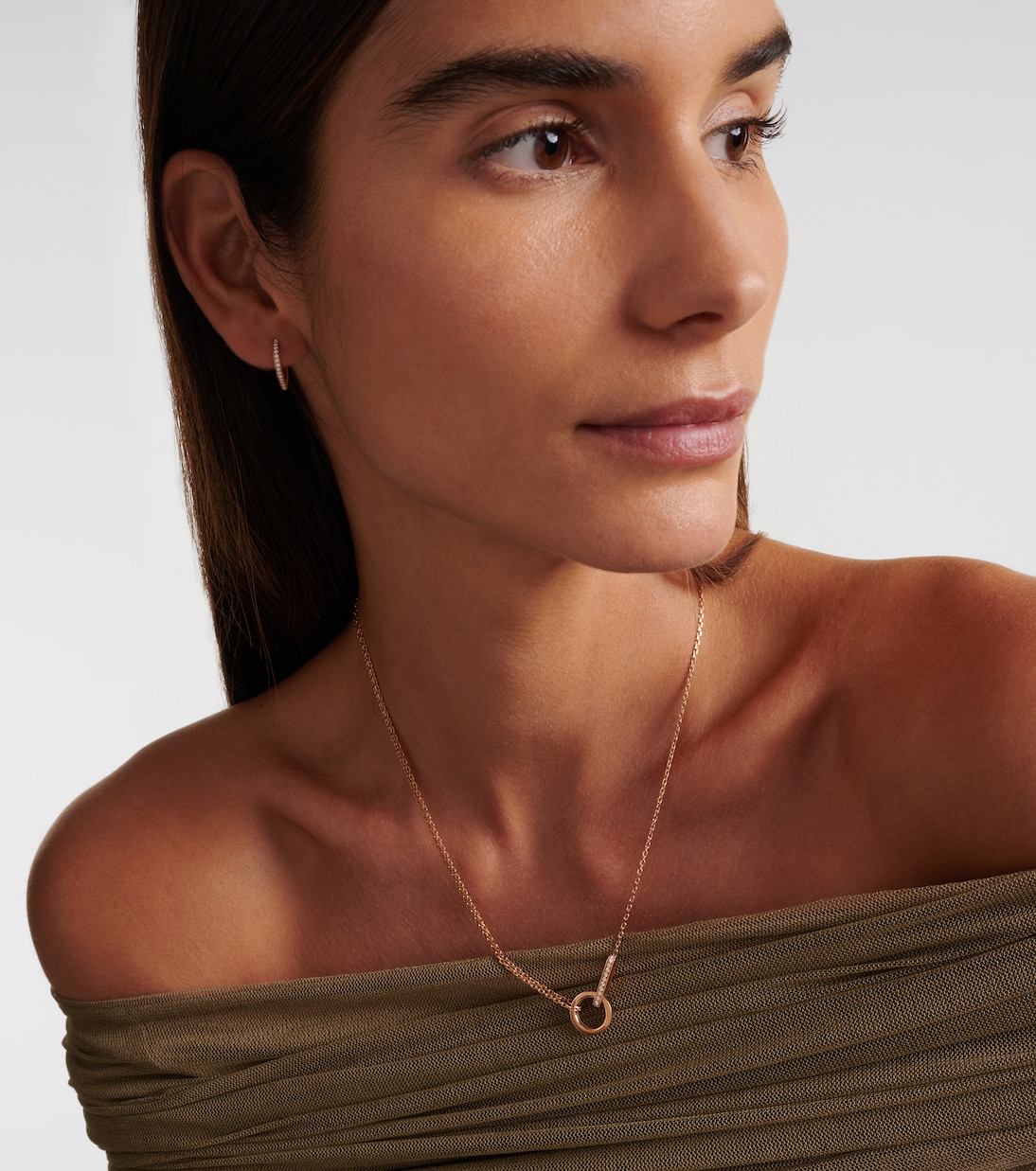 Collier Berbere or rose 18 ct et diamants | Repossi