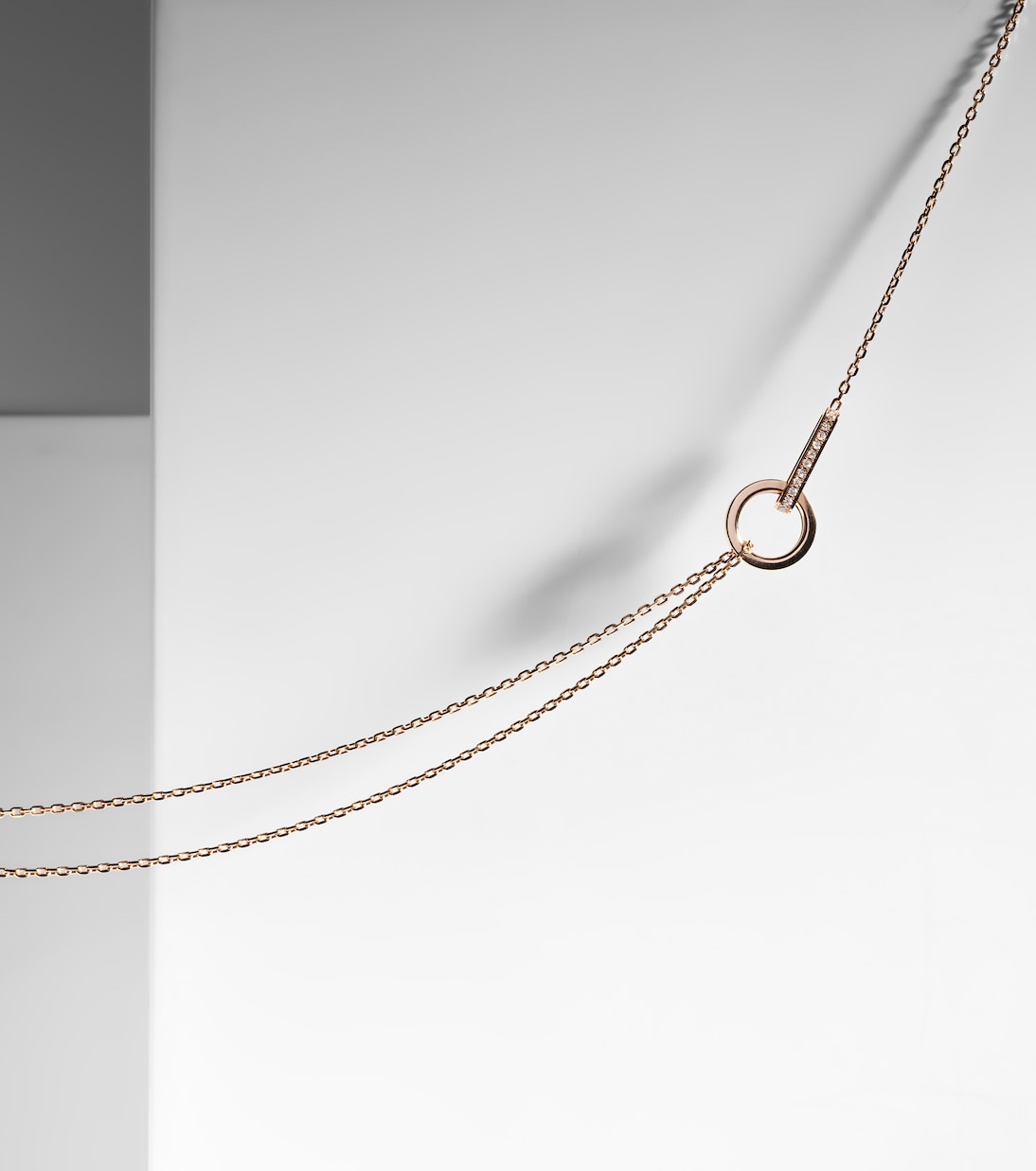 Collier Berbere or rose 18 ct et diamants | Repossi
