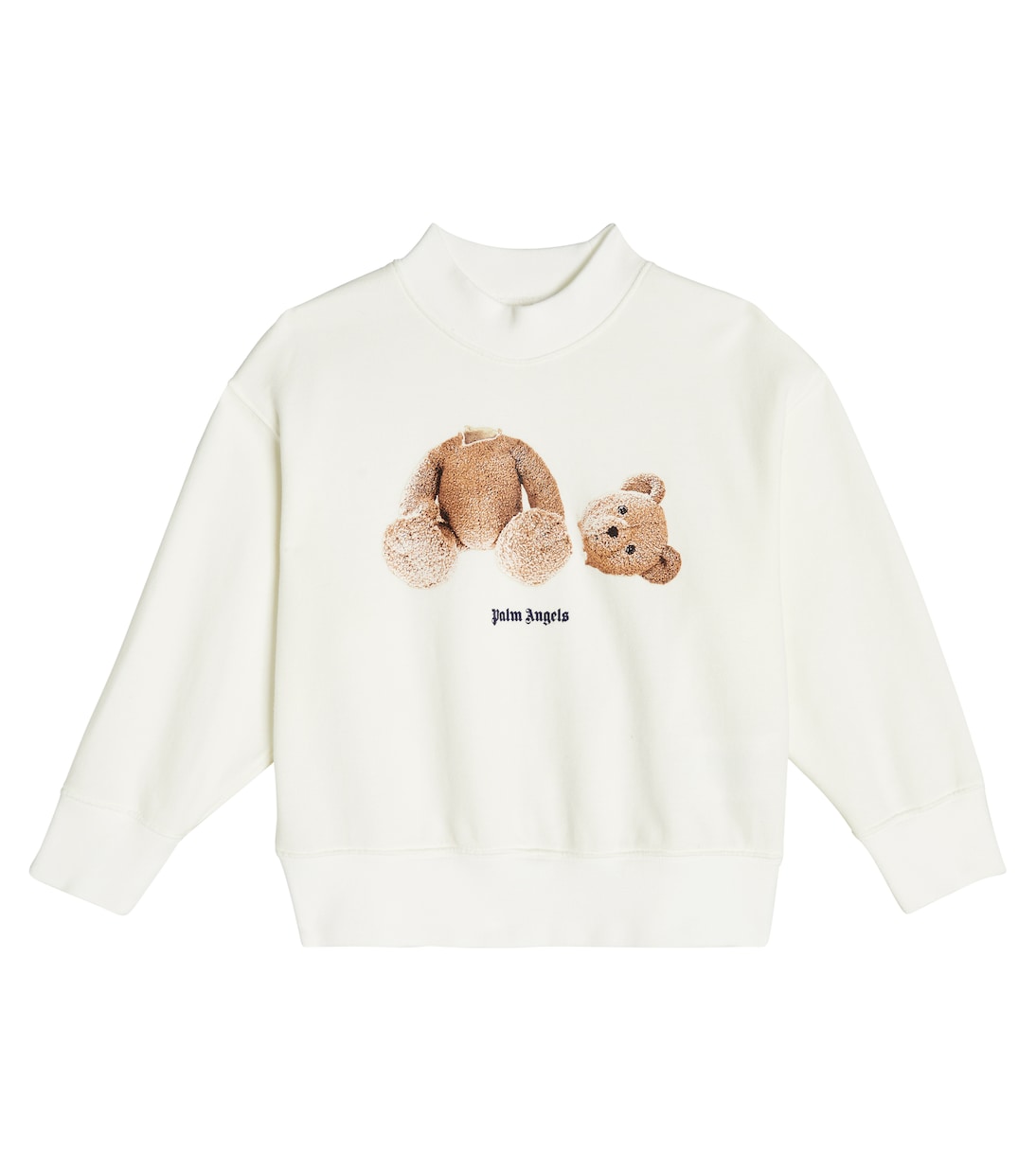 Felpa in cotone con stampa | Palm Angels Kids
