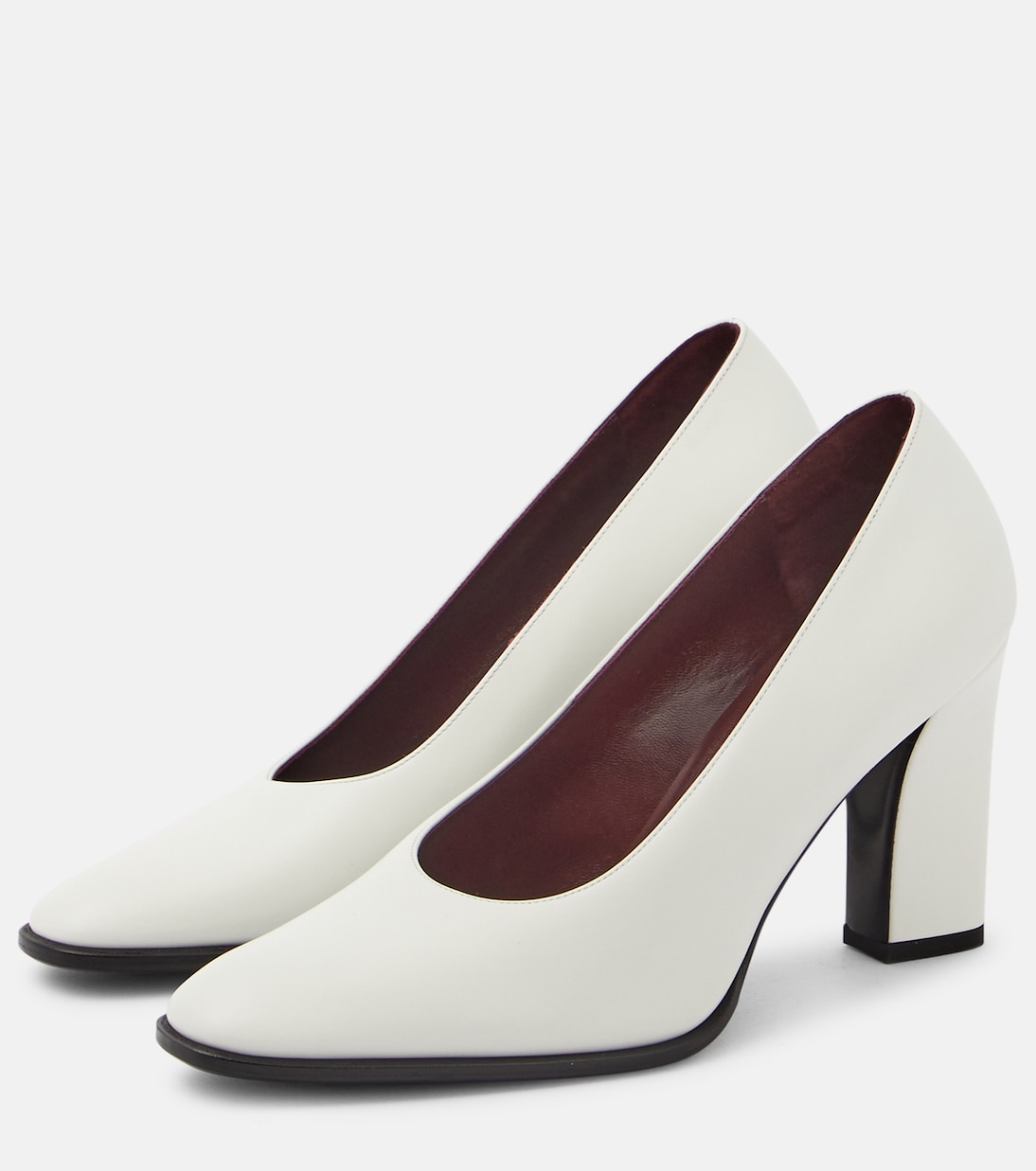 Loafer-Pumps aus Leder | The Row