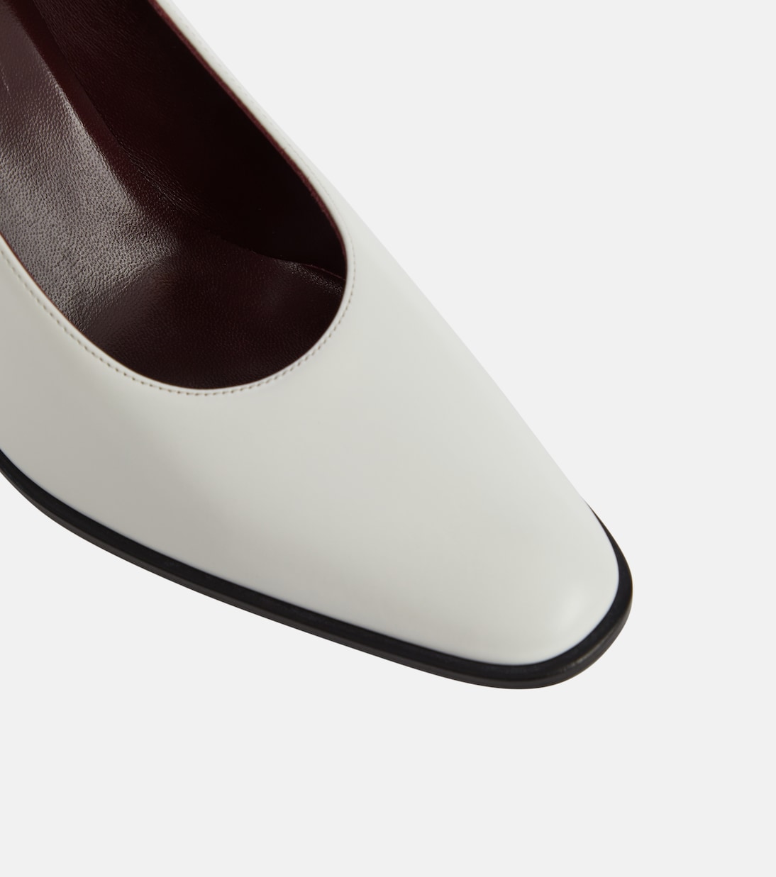Loafer-Pumps aus Leder | The Row