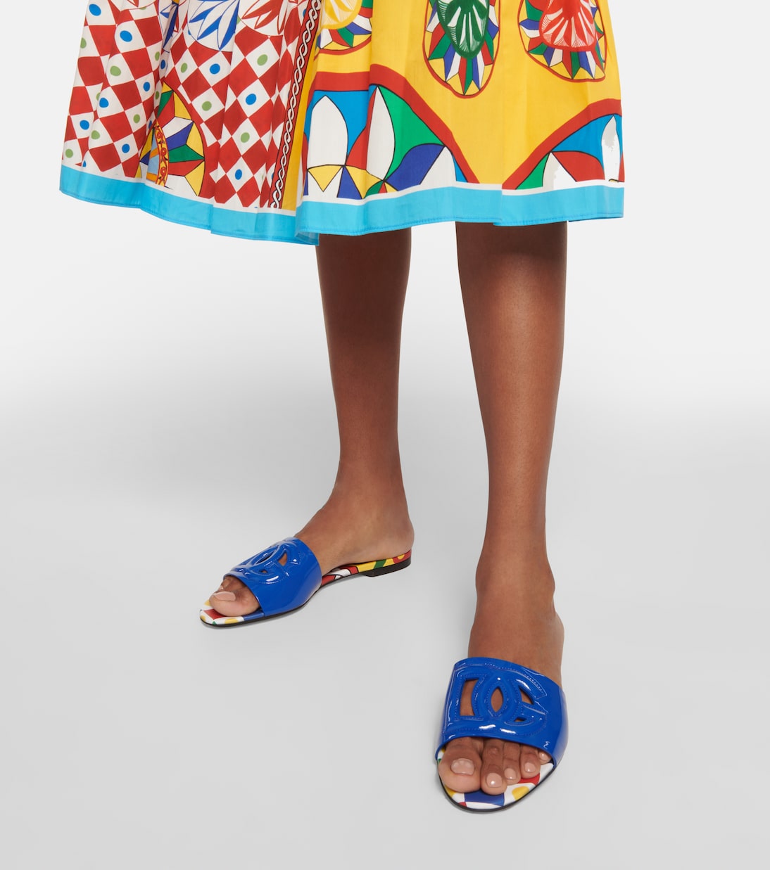Sandali DG in vernice | Dolce&Gabbana